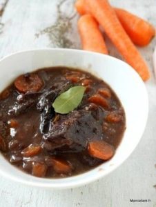 boeuf bourguignon recette de grand-mère