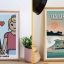 Maison et décoration : L'art des affiches personnalisées de cartoons