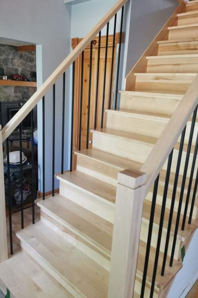 grincement escalier bois
