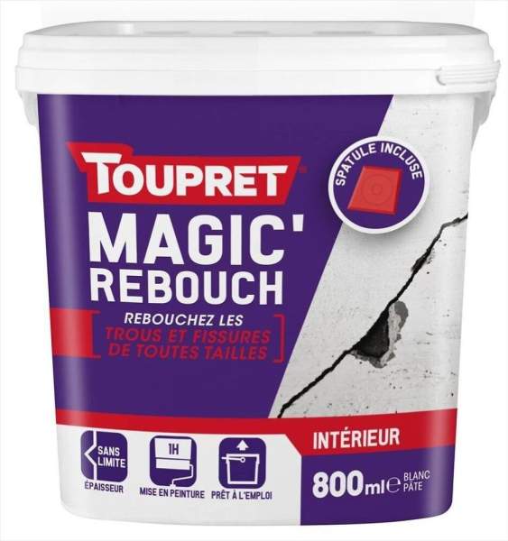reboucher trou placo