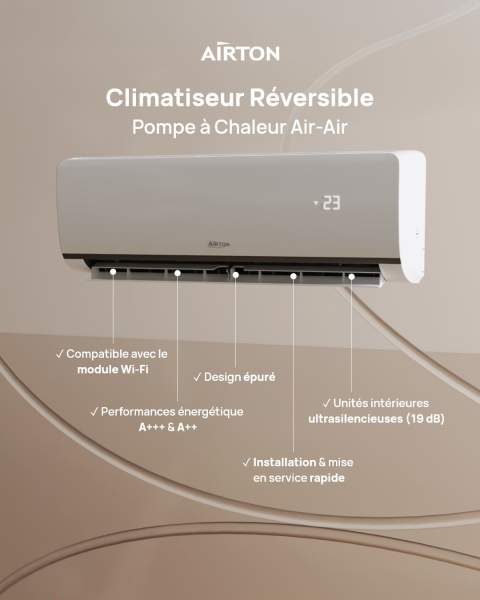 Climatisation réversible
