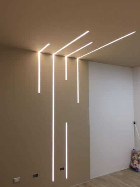 Plafond LED salon