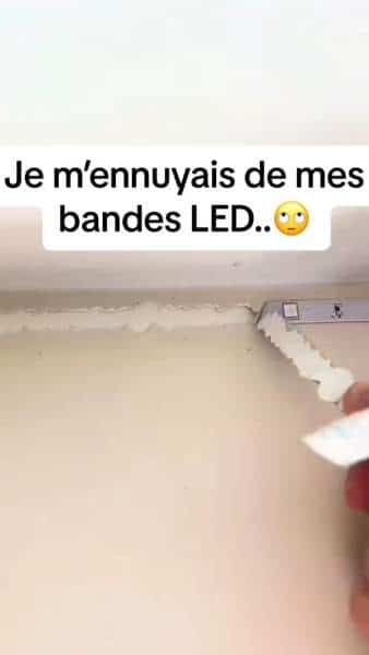 Éclairage indirect plafond