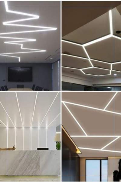 Plafond LED salon