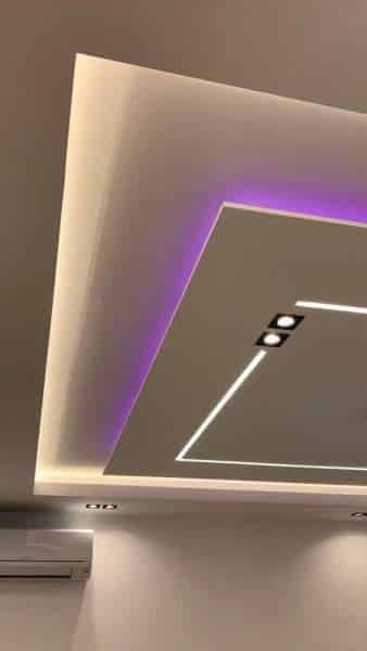 Plafond LED salon