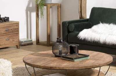 Pourquoi la table basse ronde en bois est un classique indémodable ?