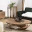 table basse ronde en bois