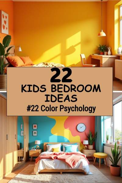 Déco chambre garçon douce ludique