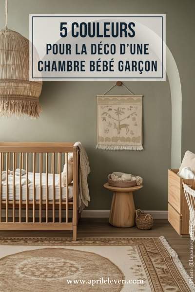 Déco chambre garçon douce ludique