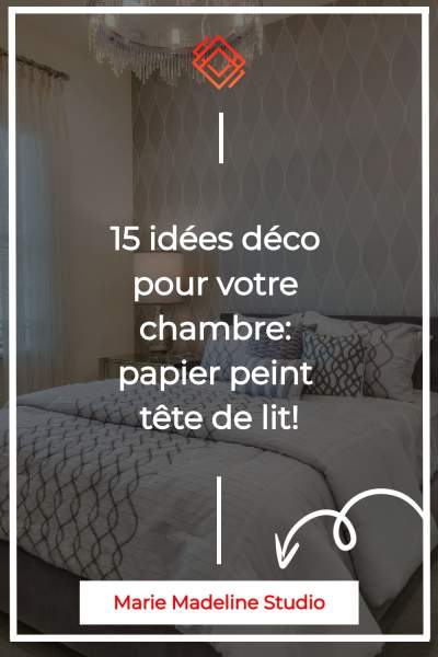 papier peint tendance chambre adulte 2025