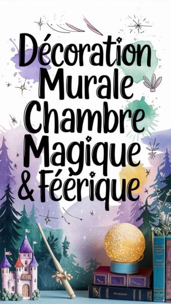 Déco murale chambre enfant créative