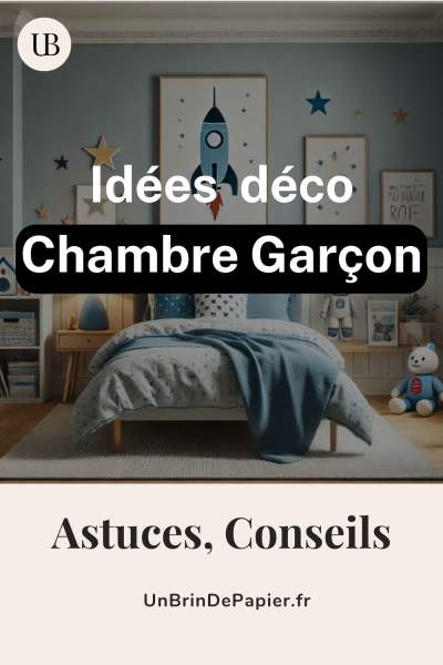 décoration chambre enfant garçon