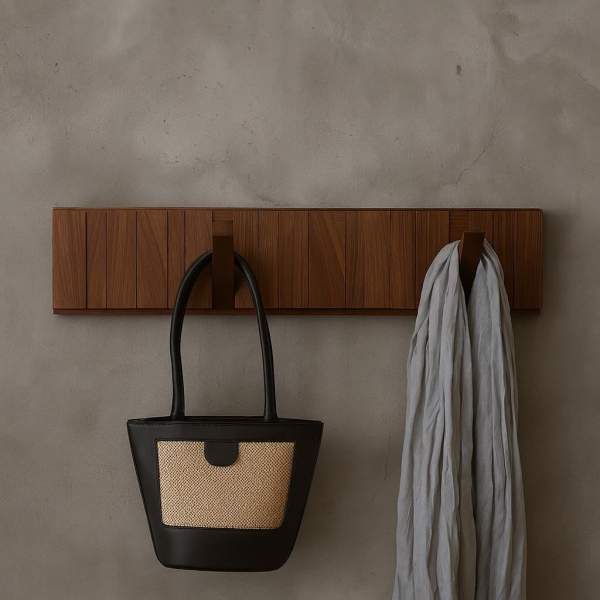 Porte-manteau design entrée chic