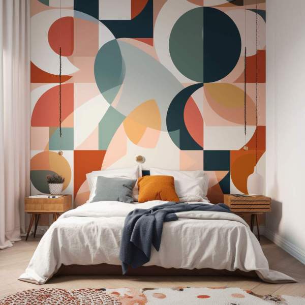 papier peint tendance chambre adulte 2025