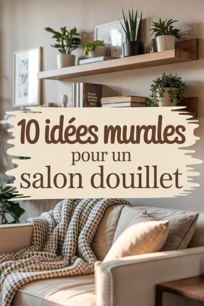 décoration murale salon moderne