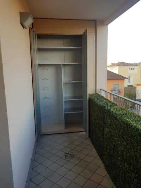 meuble de rangement extérieur balcon