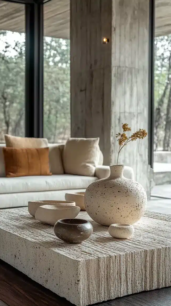 Plateau décoratif table basse stylisme