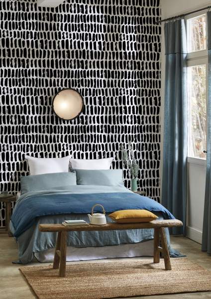 papier peint tendance chambre adulte 2025