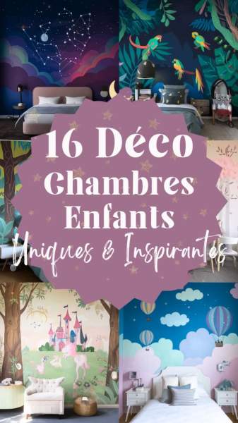 Déco murale chambre enfant créative
