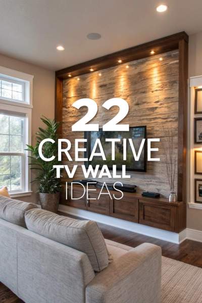 décoration murale salon moderne