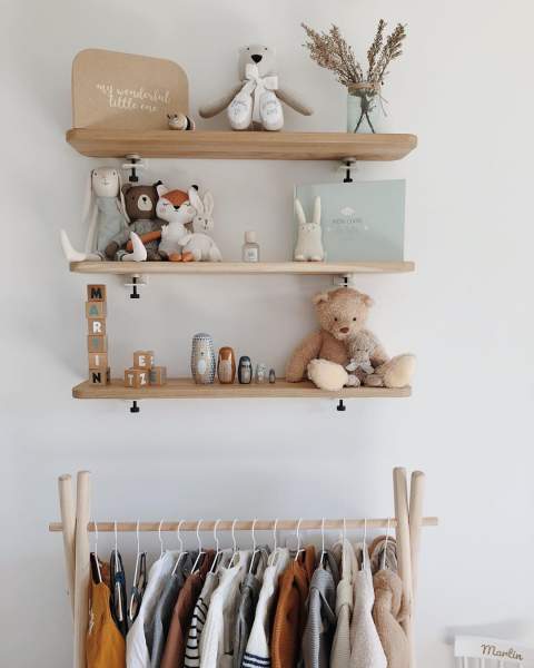 étagère murale chambre enfant