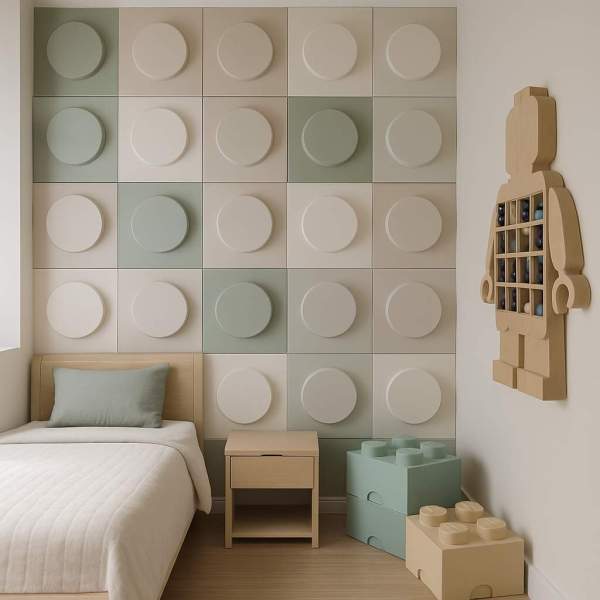 Déco chambre garçon douce ludique