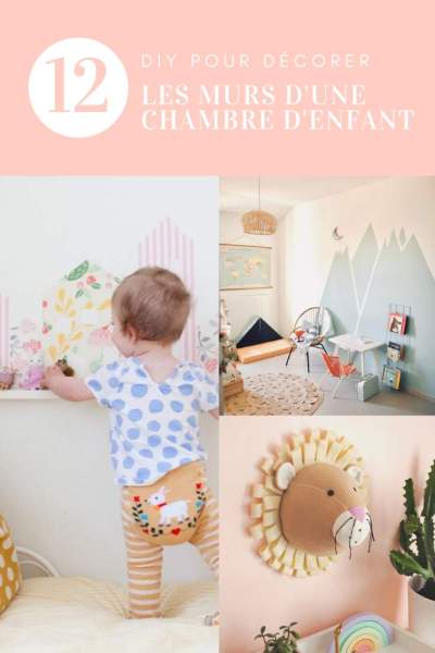 Déco murale chambre enfant créative