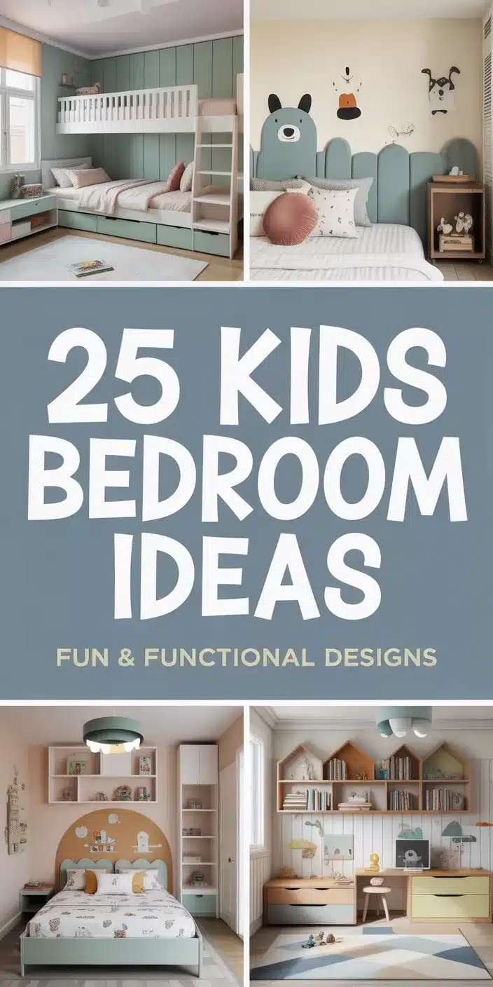 décoration chambre enfant garçon