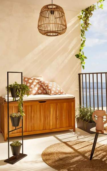 Rangement balcon gain de place