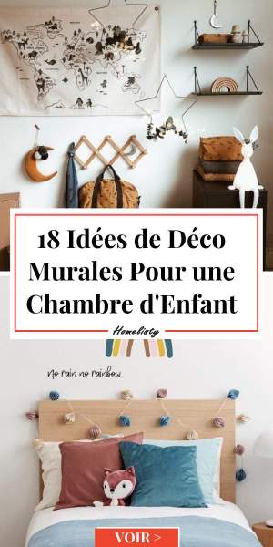 Déco murale chambre enfant créative