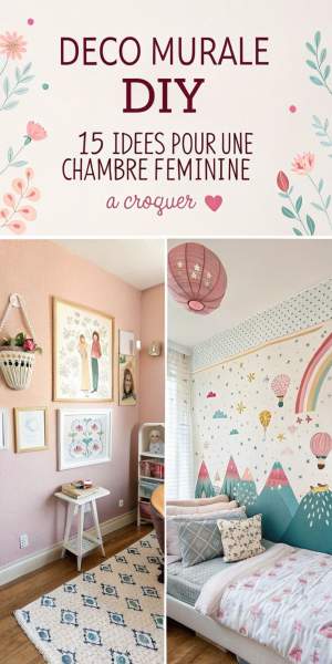 Déco murale chambre enfant créative