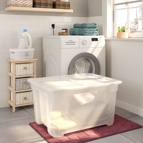 Rangement plastique esthétique intérieur