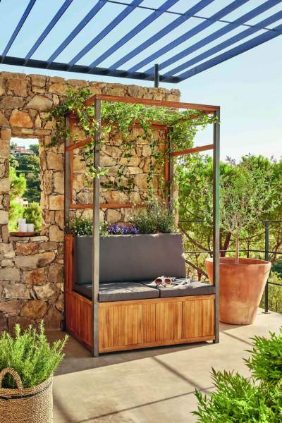 Rangement balcon gain de place