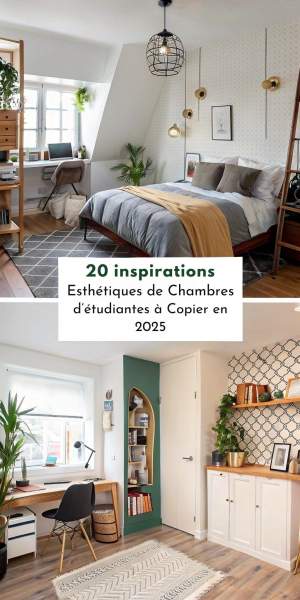 Déco chambre étudiante cosy