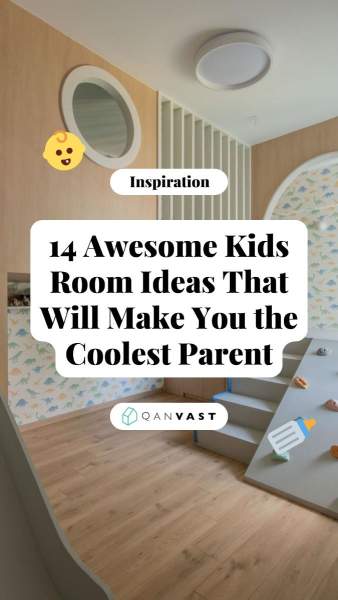 Chambre garçon ludique et douce