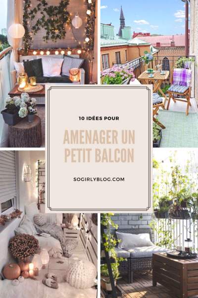 Optimiser espace petit balcon