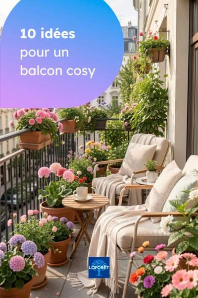 Aménager petit balcon pratique