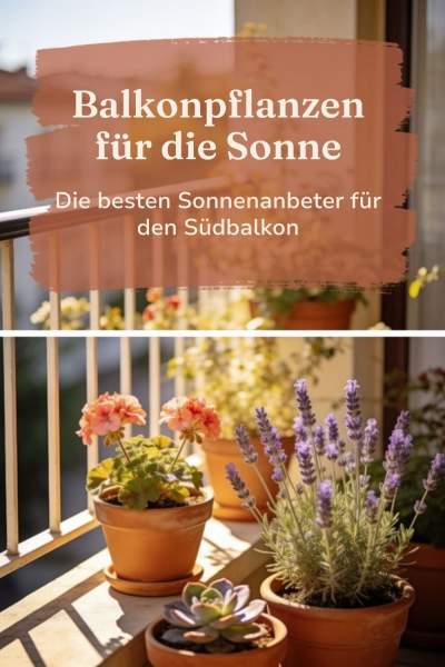 Plantes pour balcon ensoleillé