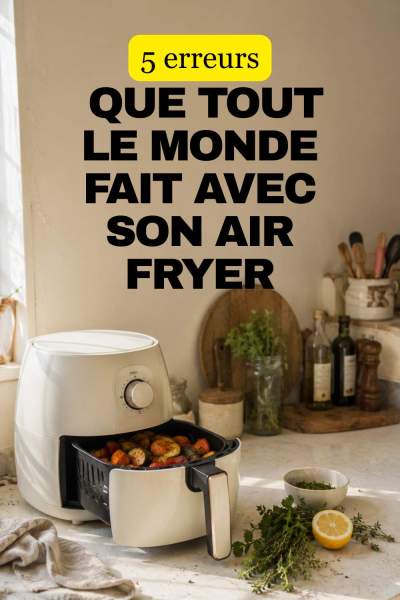 Avantages de l'air fryer