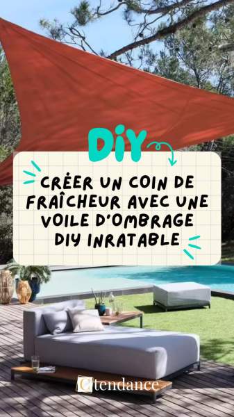 Parasol pour ombrage extérieur