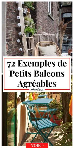 Idées pour petit balcon