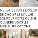 Quel sol choisir pour une cuisine ?