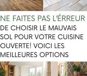 Quel sol choisir pour une cuisine ?