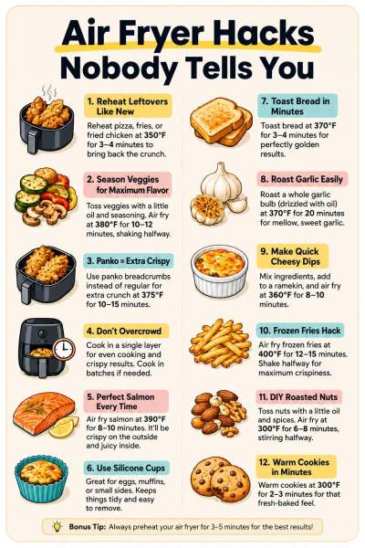 Inconvénients de l'air fryer