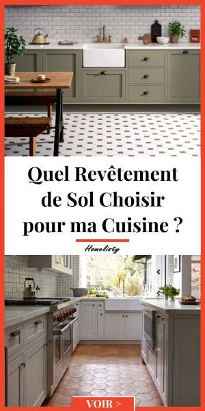 Meilleur sol pour cuisine