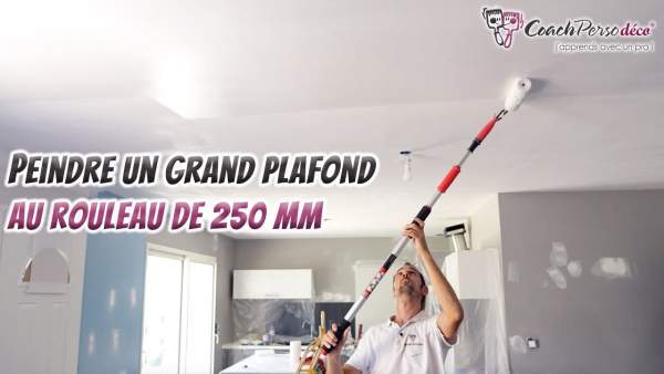 Peindre plafond sans trace