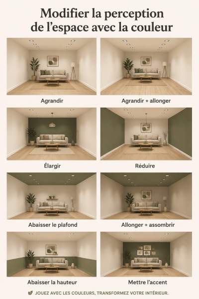 Idées mur accent salon