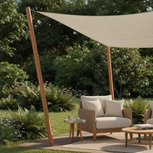 Voile d’ombrage pratique et stylé