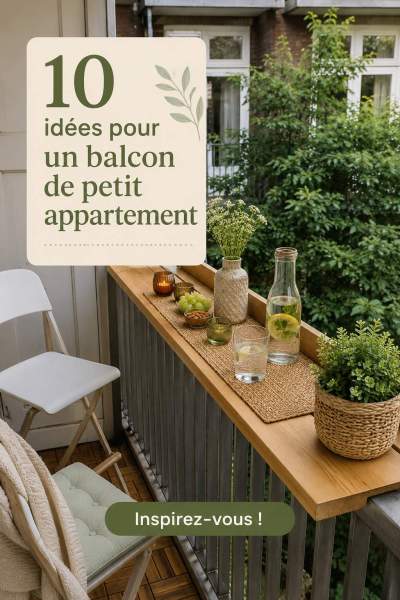 Idées pour petit balcon