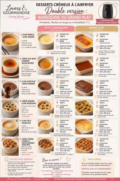 Aliments à cuire air fryer